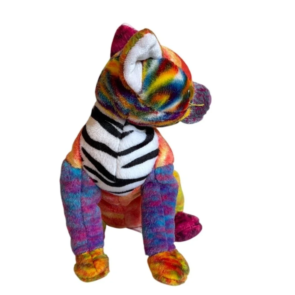 Ty Beanie Baby Kaleidoscope the Cat Multi Color Tie DO NOT BUY